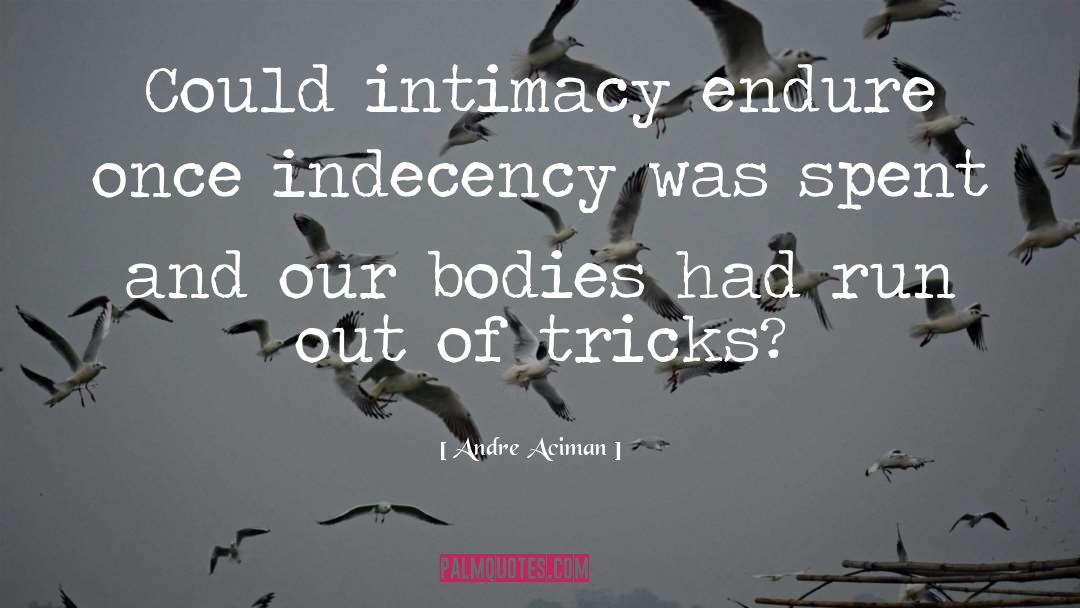 Indecency quotes by Andre Aciman