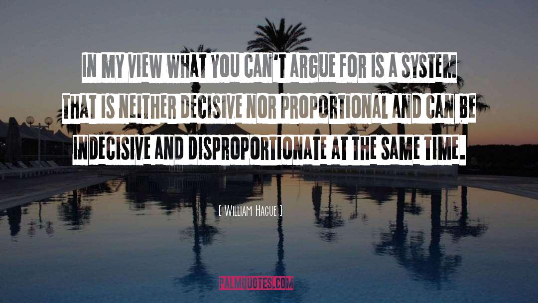 Indecisive quotes by William Hague