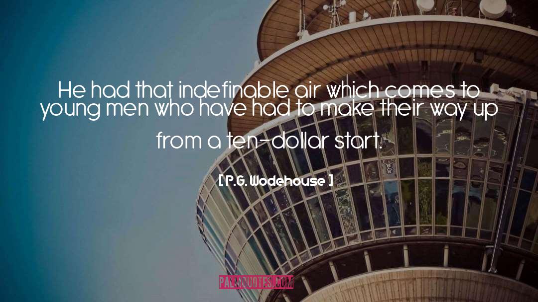 Indefinable quotes by P.G. Wodehouse