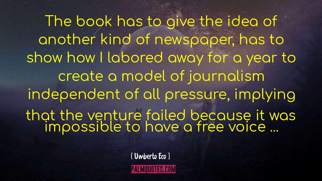 Independent Booksellers quotes by Umberto Eco