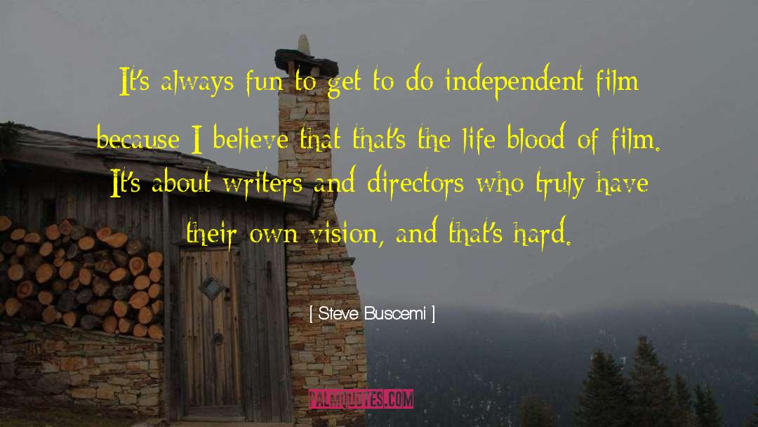 Independent Film quotes by Steve Buscemi