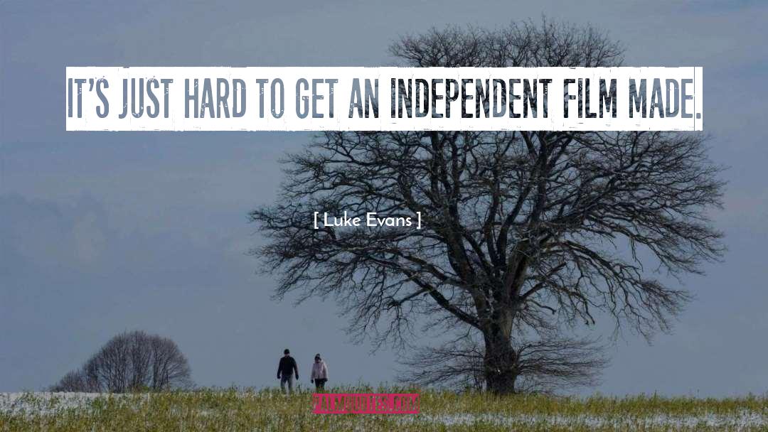 Independent Film quotes by Luke Evans