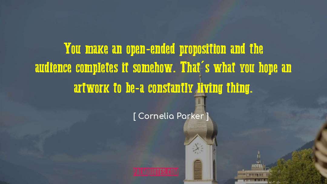 Independent Living quotes by Cornelia Parker