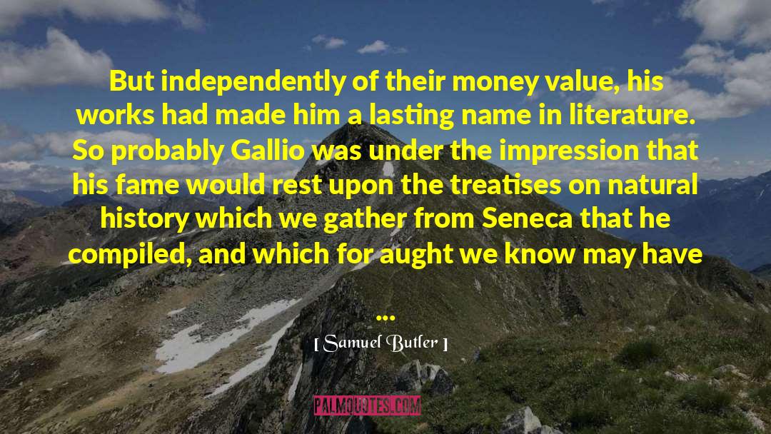 Independently quotes by Samuel Butler