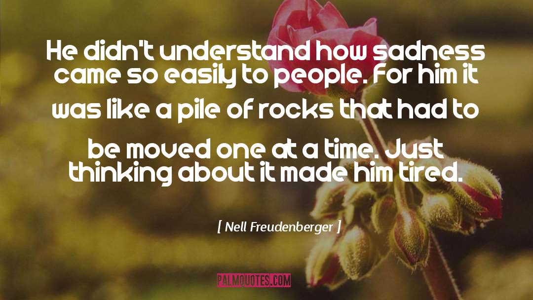 Indescribable Sadness quotes by Nell Freudenberger