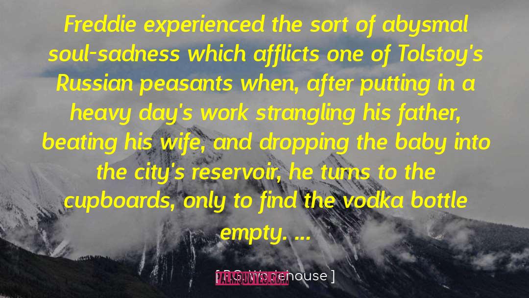 Indescribable Sadness quotes by P.G. Wodehouse