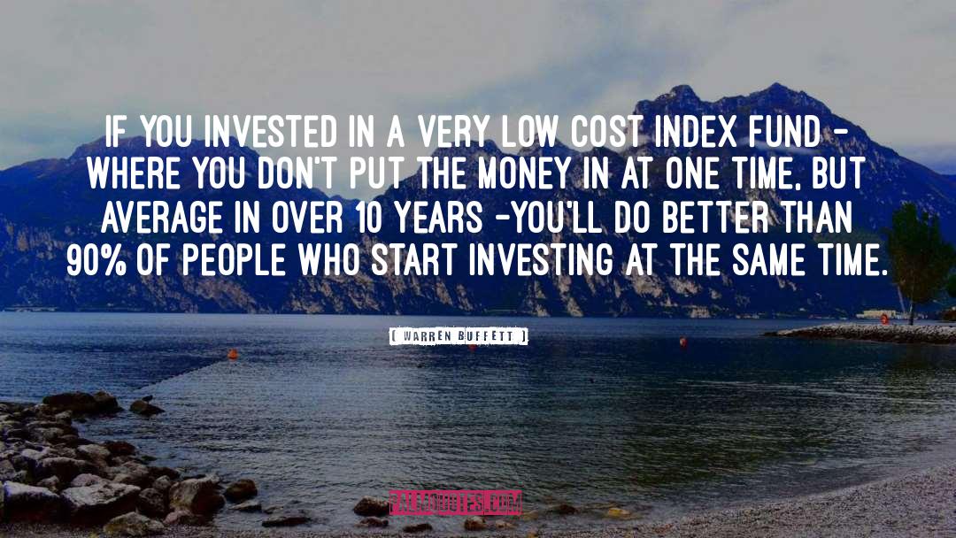 Index quotes by Warren Buffett