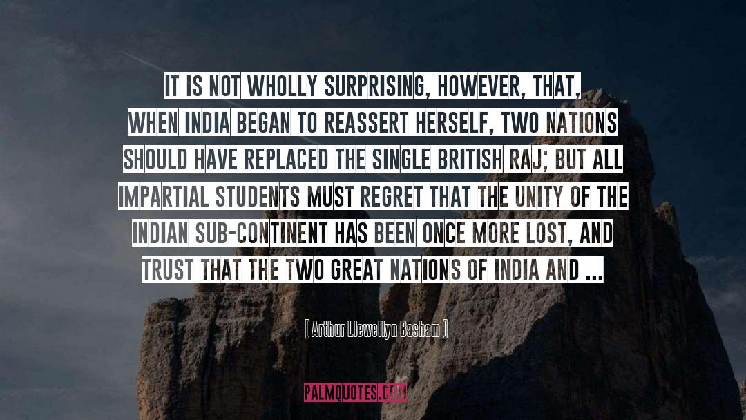 India And Pakistan quotes by Arthur Llewellyn Basham