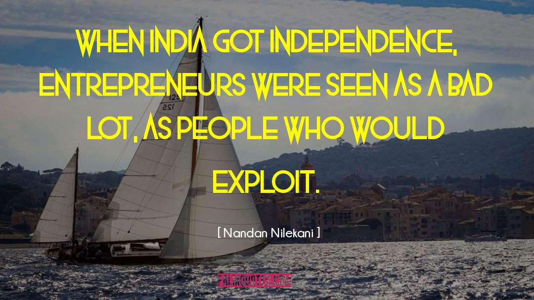 India Independence Day quotes by Nandan Nilekani