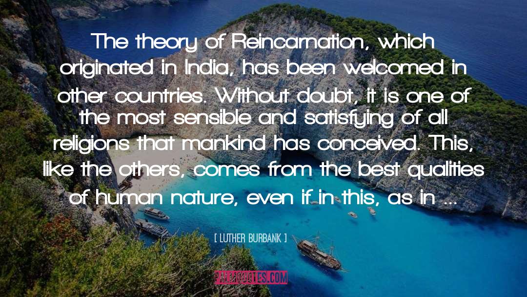 India Pakistan quotes by Luther Burbank