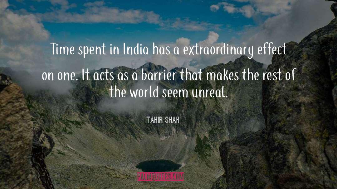 India Pakistan quotes by Tahir Shah