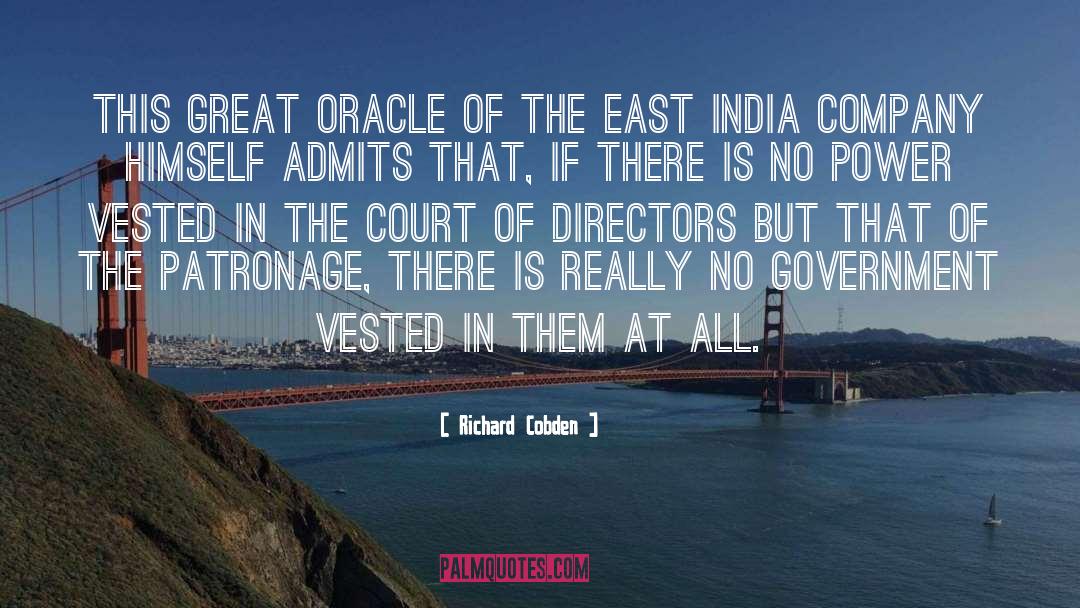 India quotes by Richard Cobden