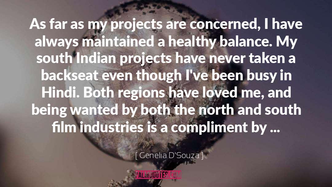 Indian Cooking quotes by Genelia D'Souza