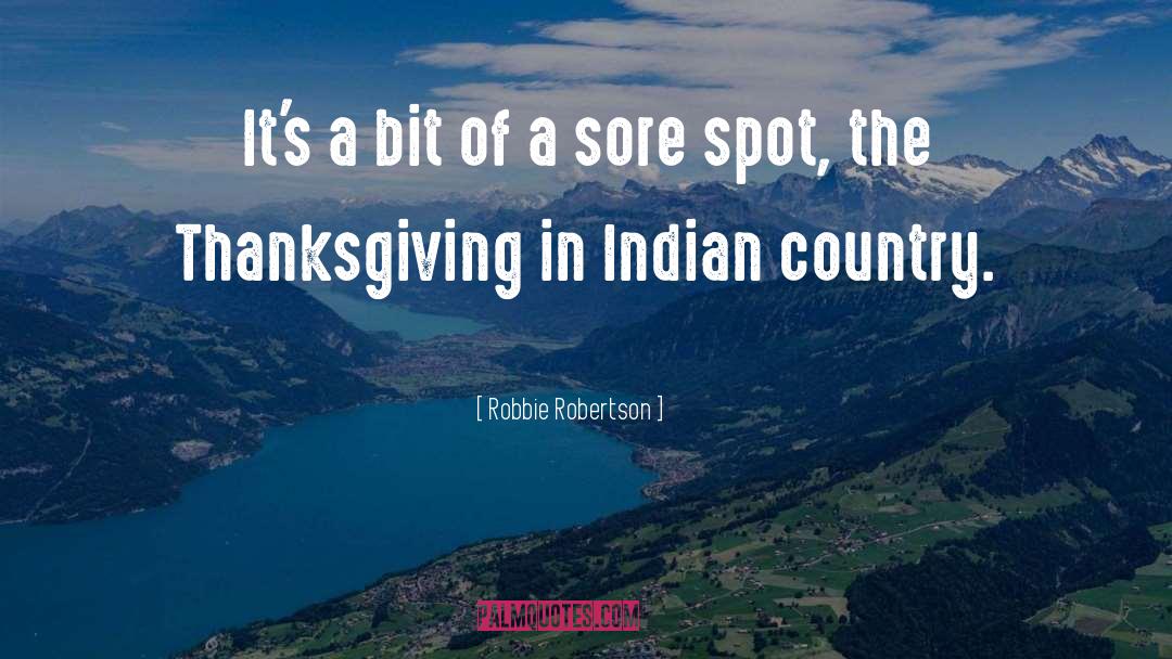 Indian Cuisine quotes by Robbie Robertson
