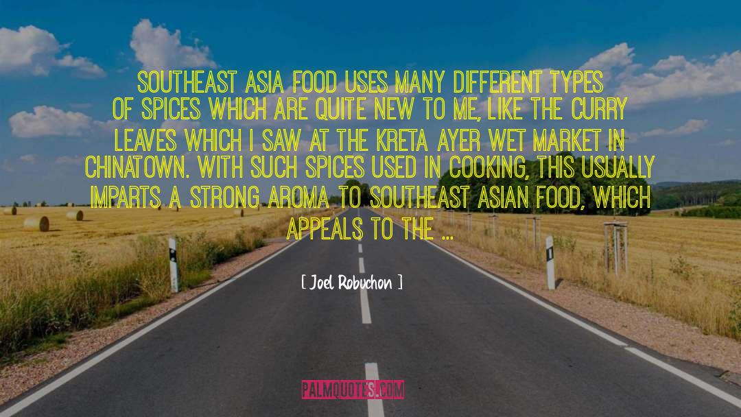 Indian Food quotes by Joel Robuchon