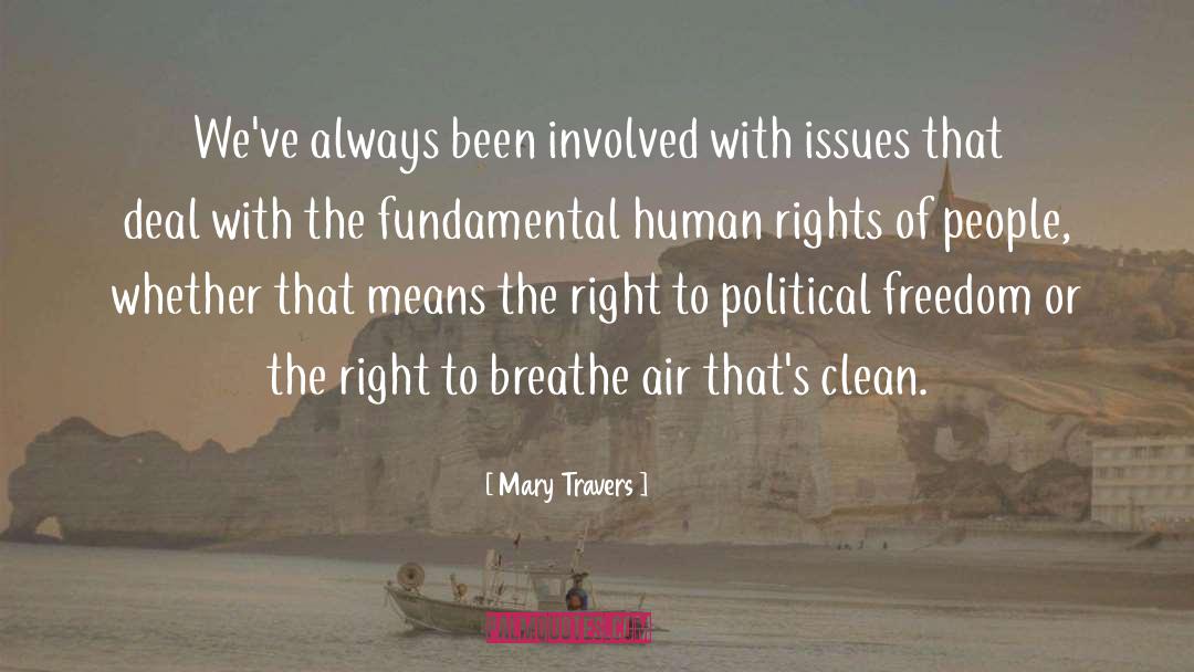 Indian Fundamental Rights quotes by Mary Travers