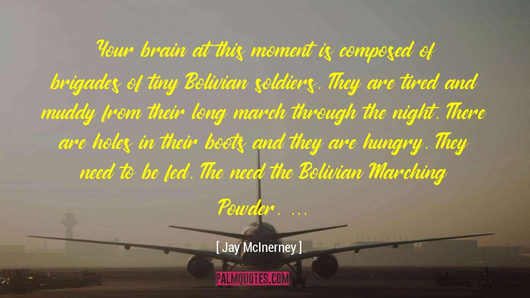 Indian Soldiers quotes by Jay McInerney