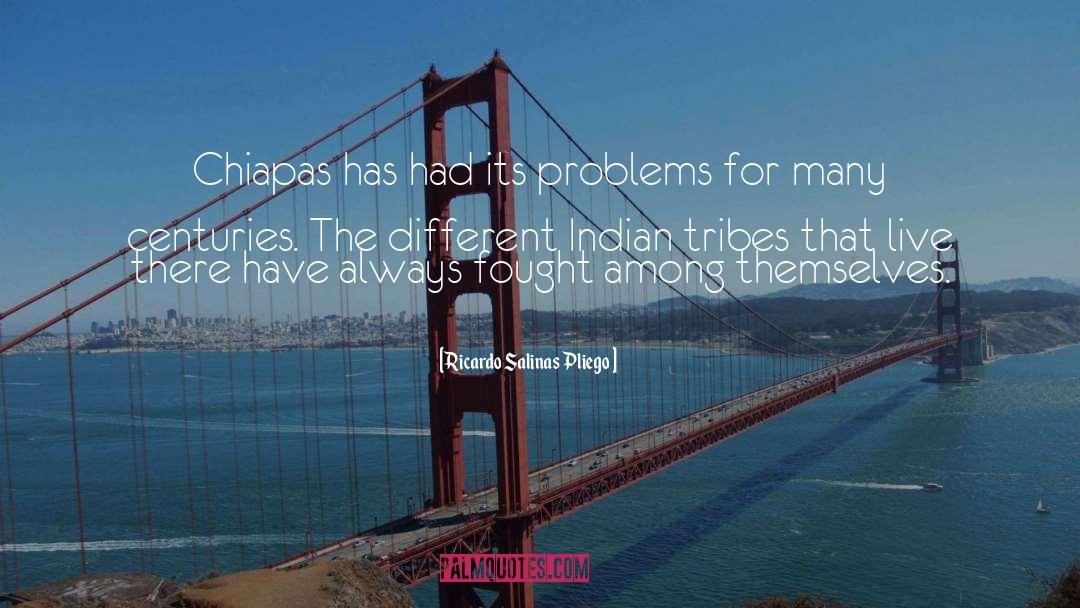 Indian Tribes quotes by Ricardo Salinas Pliego