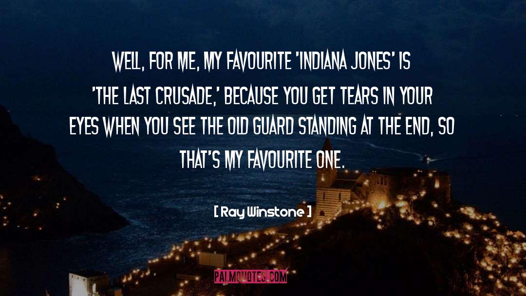 Indiana Jones Movie quotes by Ray Winstone