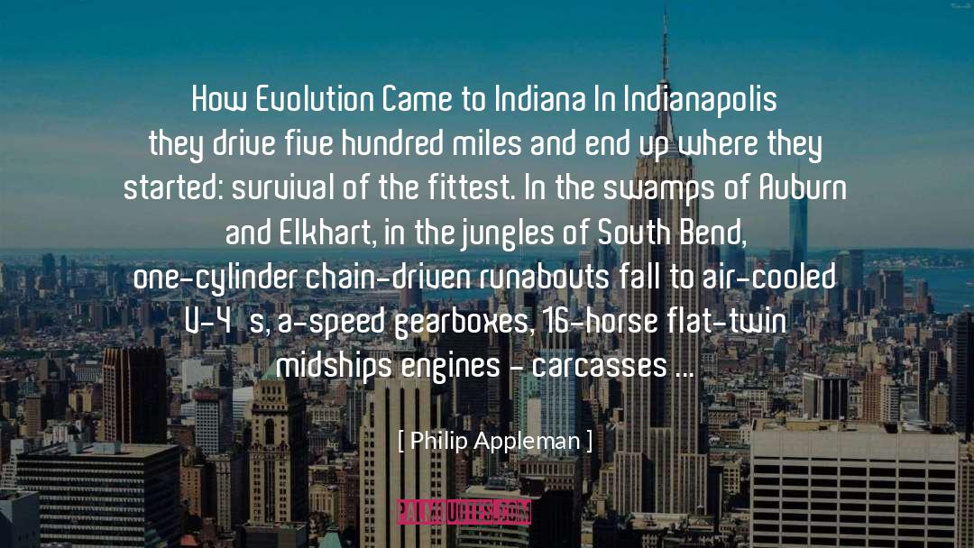 Indiana quotes by Philip Appleman