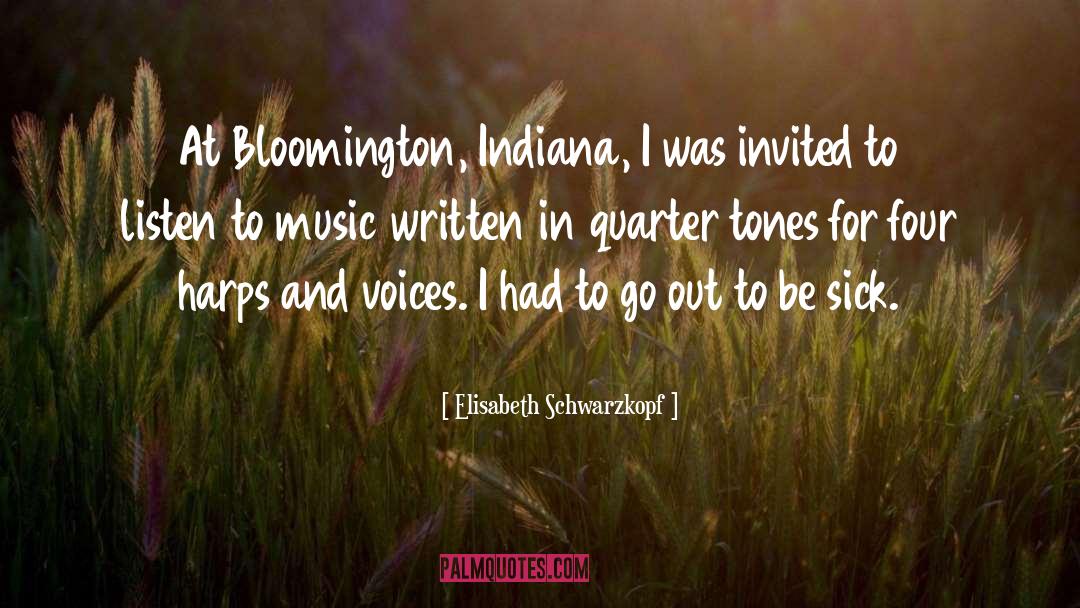 Indiana quotes by Elisabeth Schwarzkopf