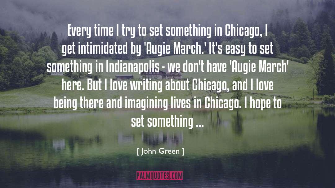 Indianapolis quotes by John Green
