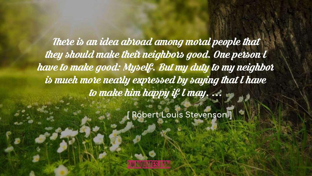 Indians Abroad quotes by Robert Louis Stevenson