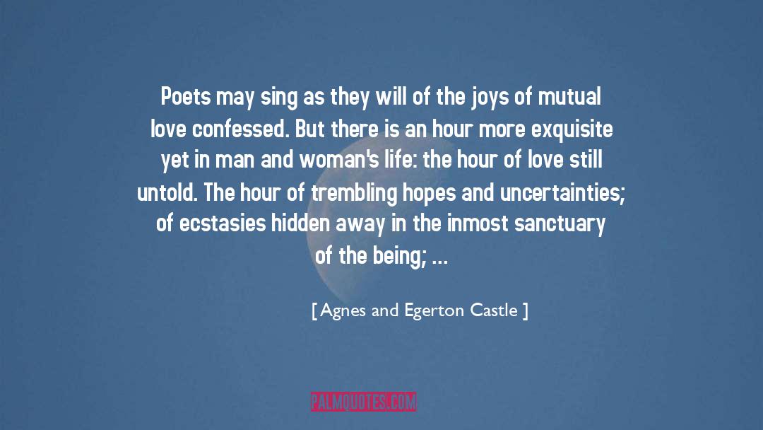 Indicates Womans Maiden quotes by Agnes And Egerton Castle