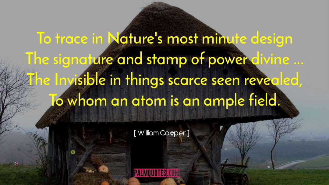 Indicia Stamp quotes by William Cowper