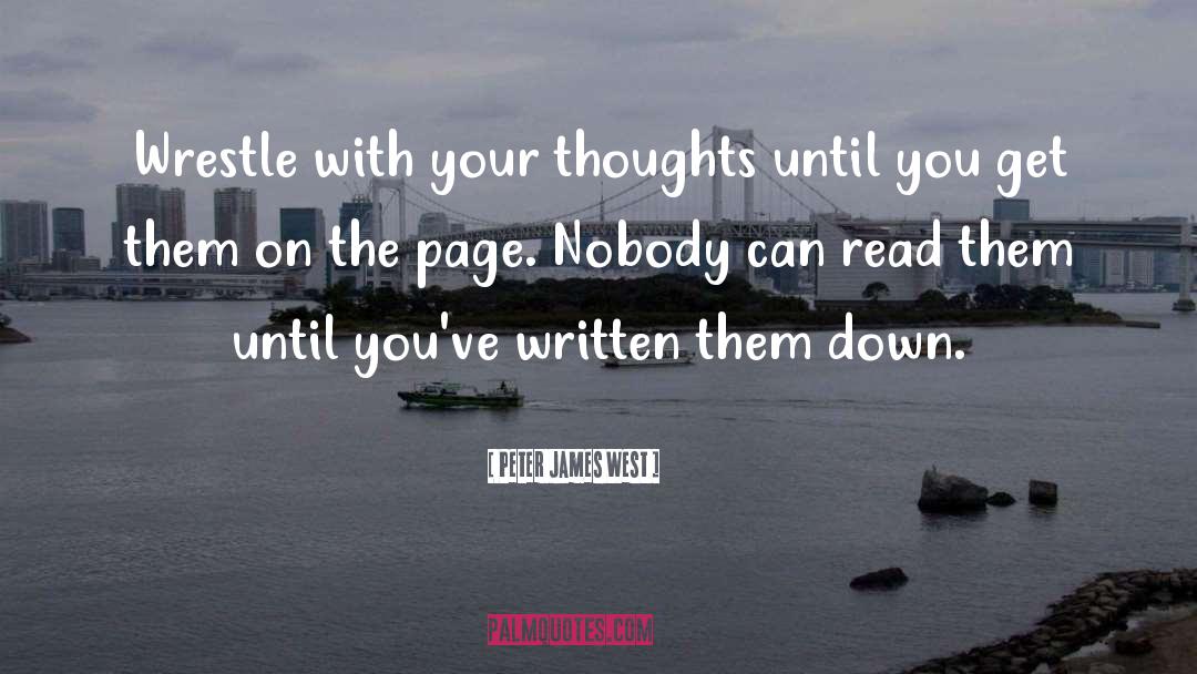 Indie Author quotes by Peter James West