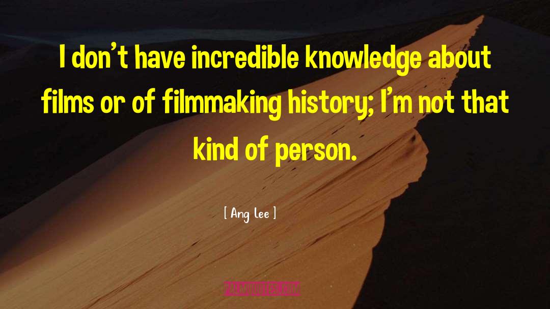 Indie Movie quotes by Ang Lee