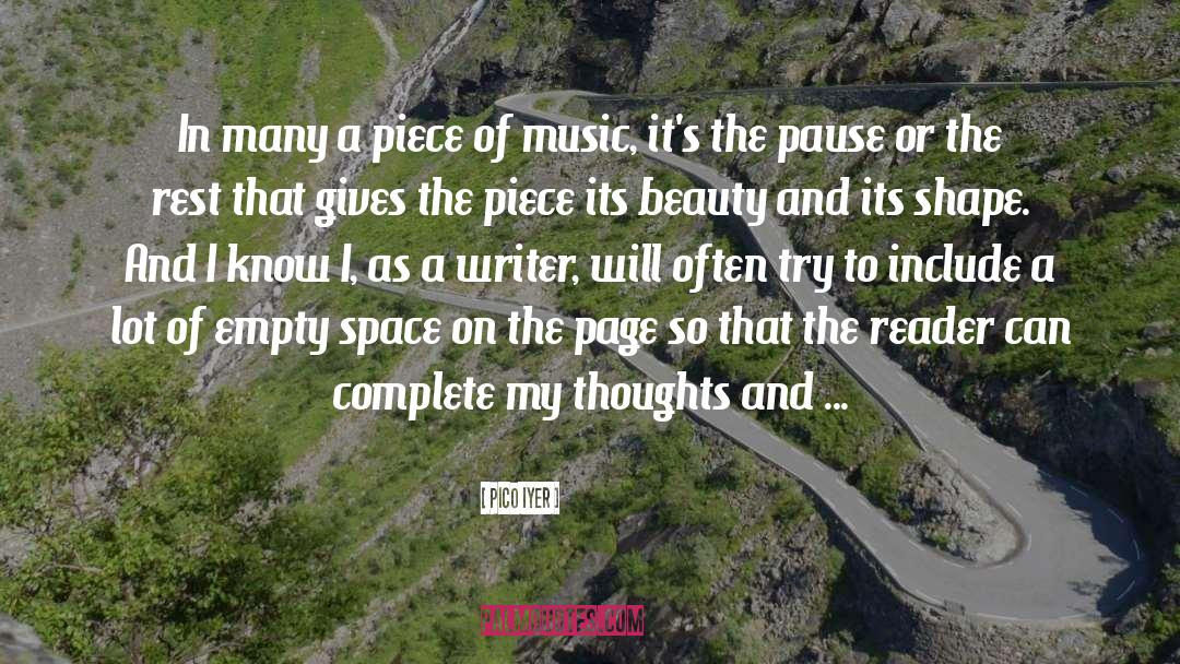 Indie Music quotes by Pico Iyer