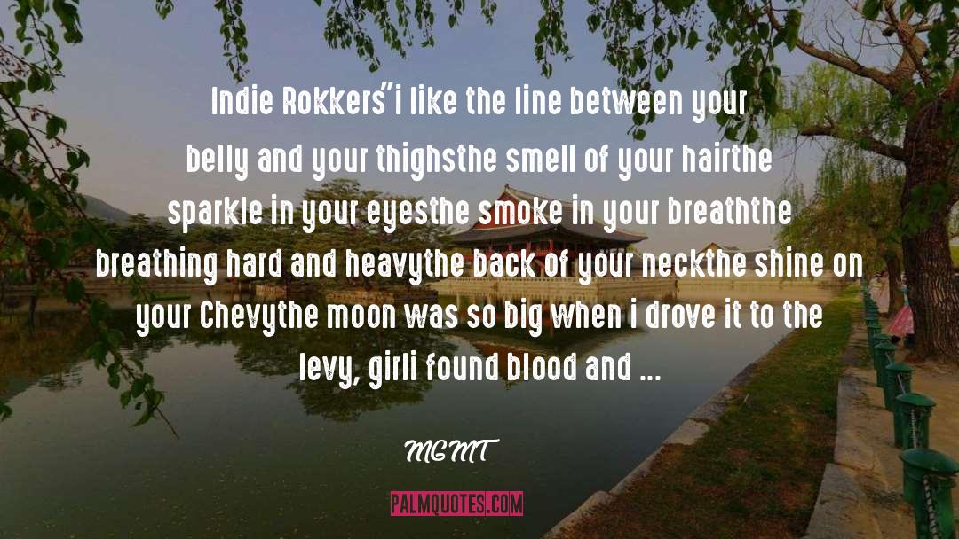 Indie quotes by MGMT
