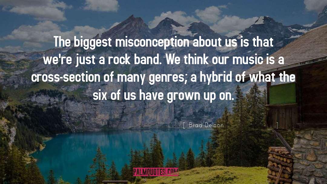 Indie Rock Band quotes by Brad Delson