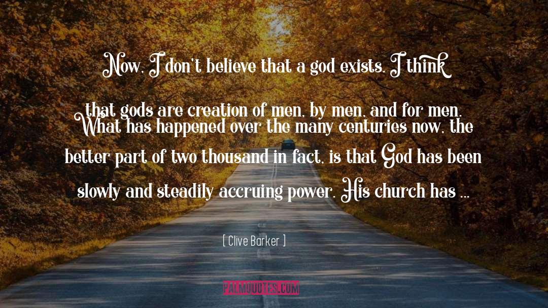 Indifference Of God quotes by Clive Barker