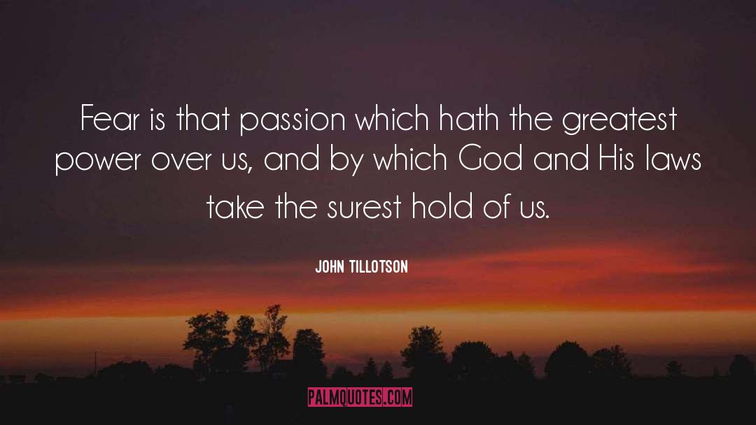 Indifference Of God quotes by John Tillotson