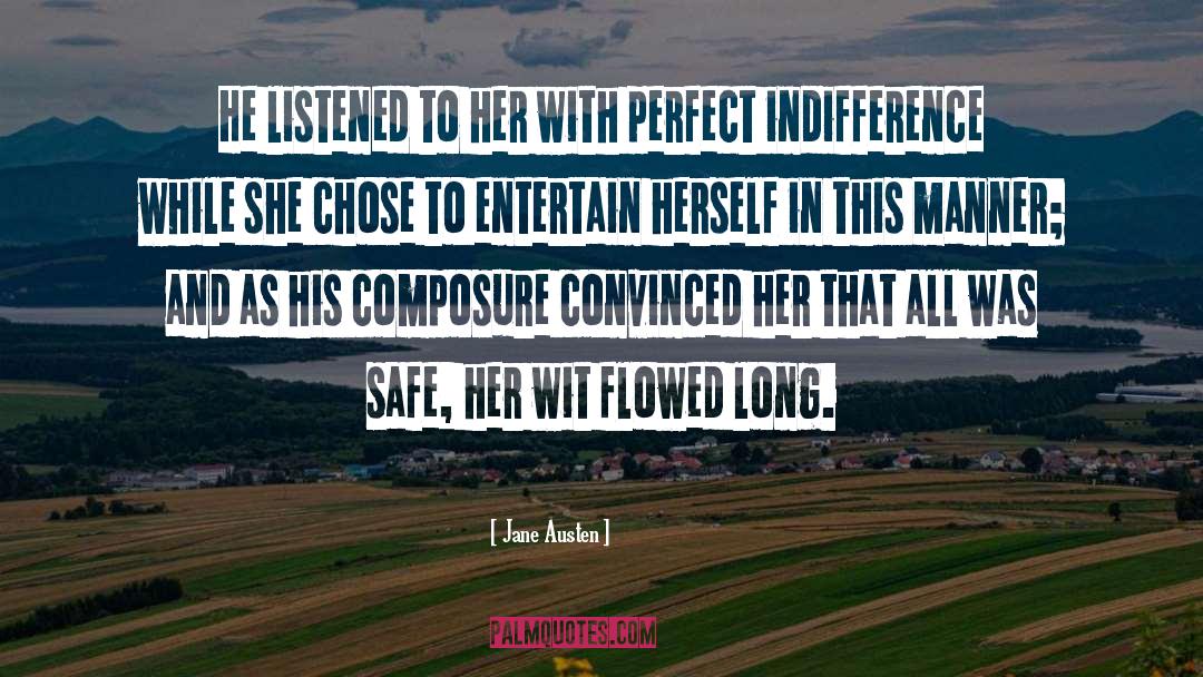Indifference quotes by Jane Austen