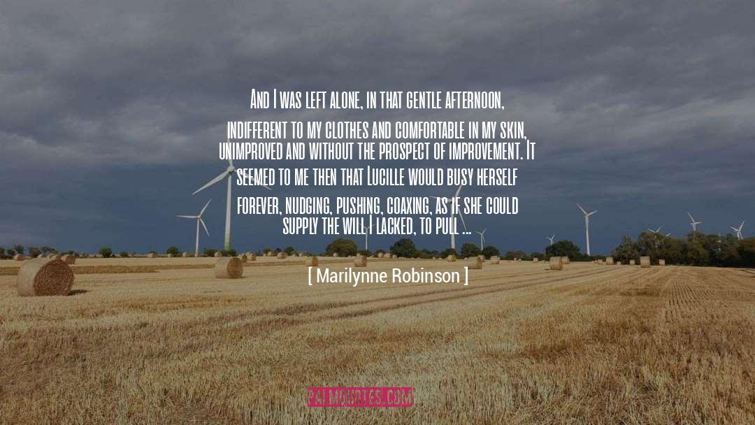 Indifferent quotes by Marilynne Robinson