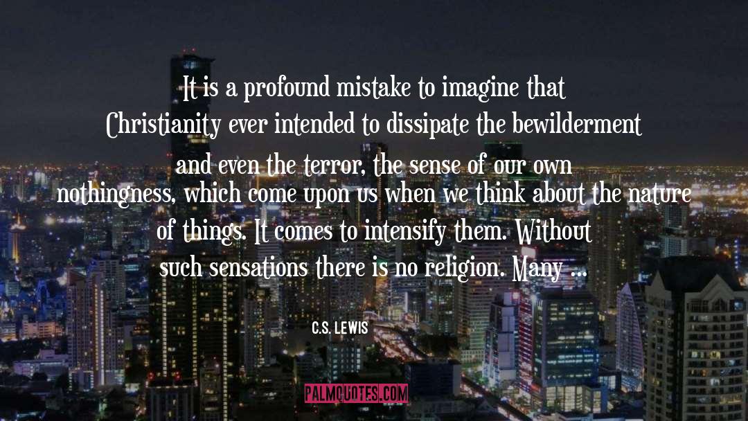 Indifferent quotes by C.S. Lewis