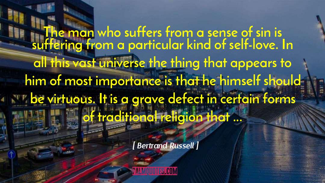 Indifferent Universe quotes by Bertrand Russell