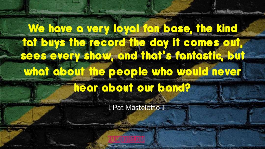 Indifferently Base quotes by Pat Mastelotto