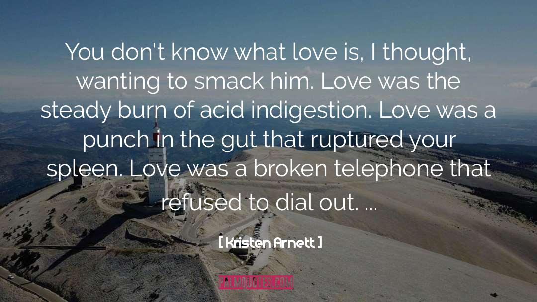 Indigestion quotes by Kristen Arnett