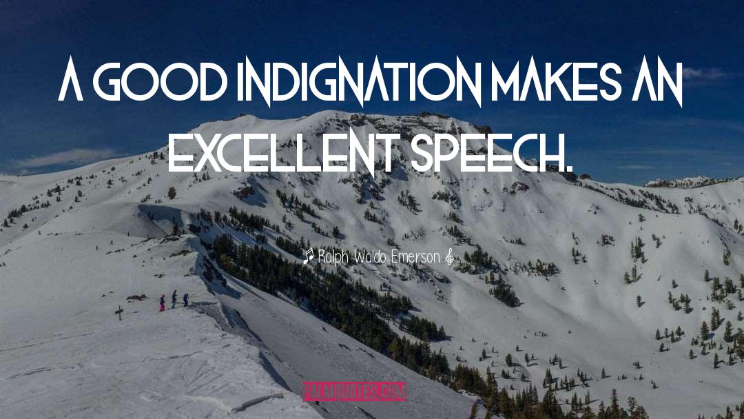 Indignation quotes by Ralph Waldo Emerson