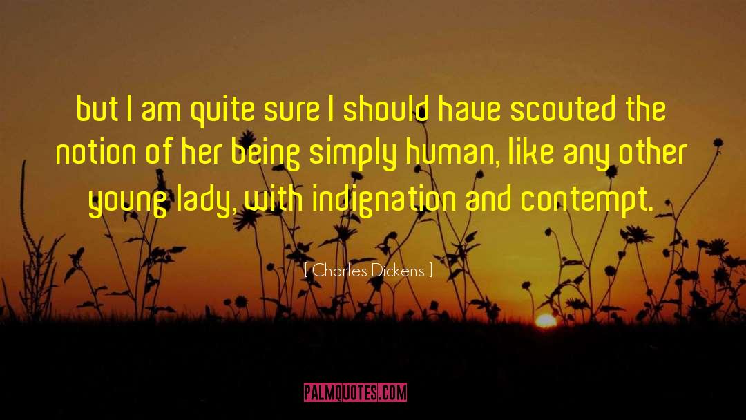 Indignation quotes by Charles Dickens