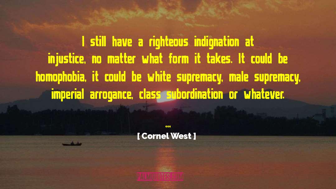 Indignation quotes by Cornel West