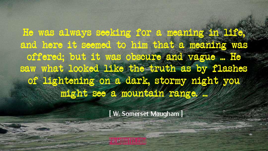 Indigo Night quotes by W. Somerset Maugham