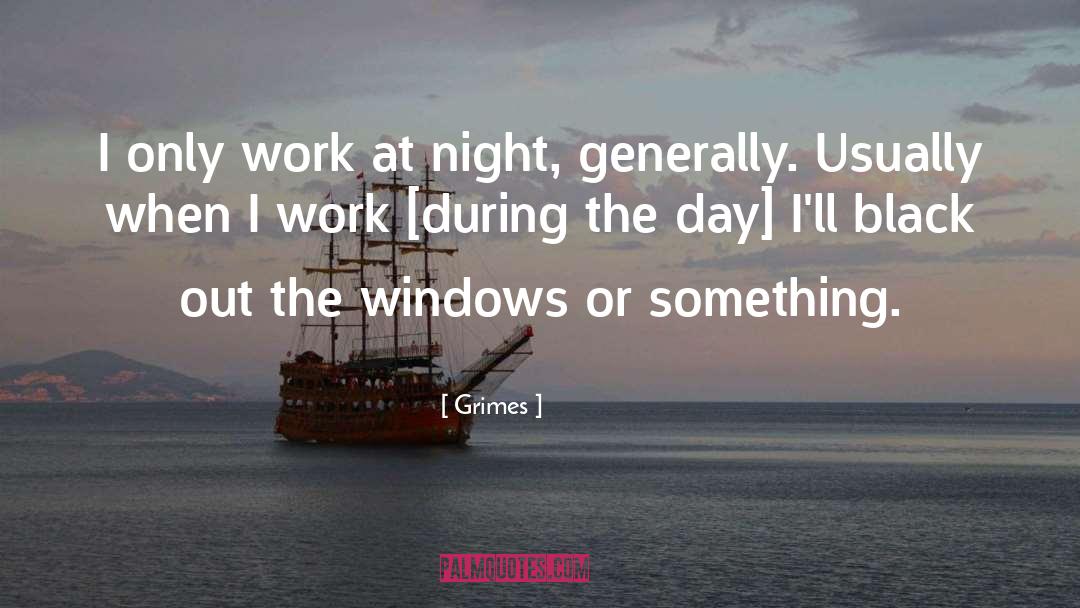 Indigo Night quotes by Grimes
