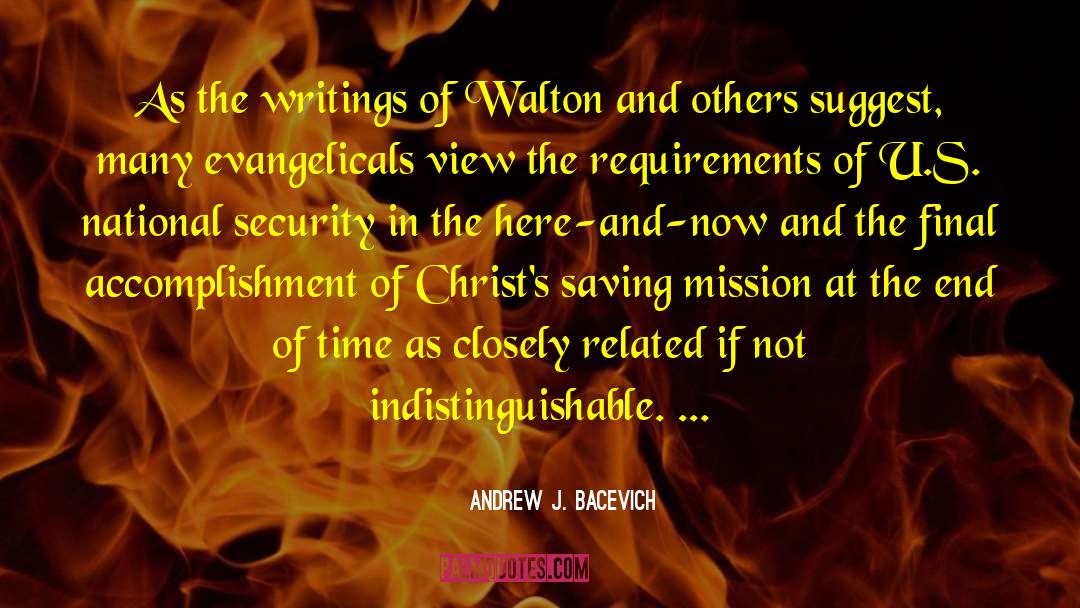 Indigo S Mission quotes by Andrew J. Bacevich