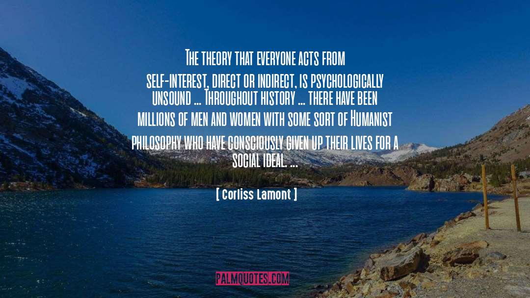 Indirect quotes by Corliss Lamont