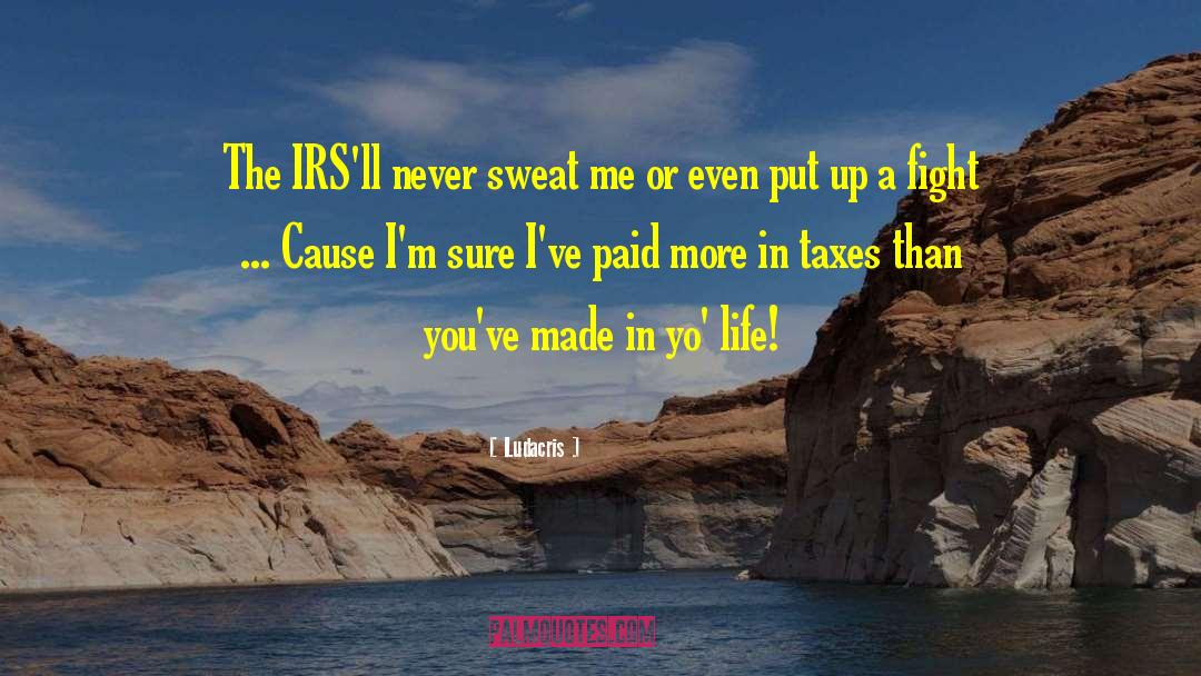 Indirect Taxes quotes by Ludacris